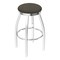 Holland Bar Stool Co 25" Swivel Counter Stool, Chrome Finish, Graph Chalice Seat 80225CH019 - alternate 1